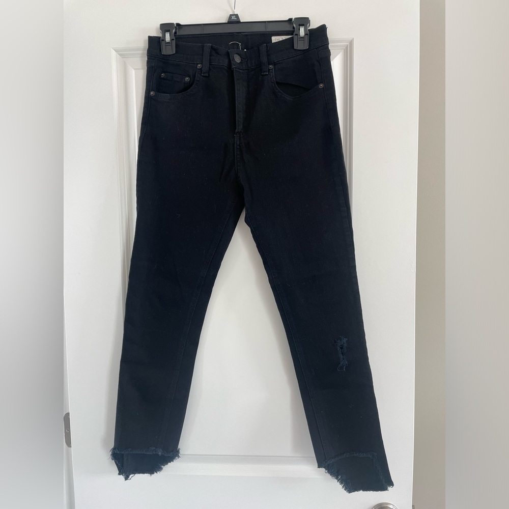 Rag and Bone 10 in Capri with assymetrical flare